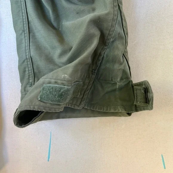 Vintage 1960s US Military M-65 Hooded Field Jacket Medium Army OG-107 No Liner - Picture 11 of 16